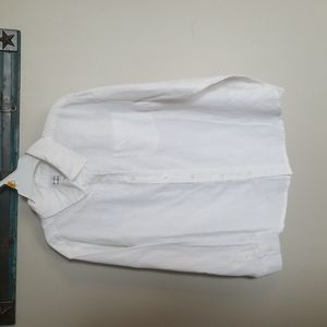 NWT boys Gymboree White button down dress shirt